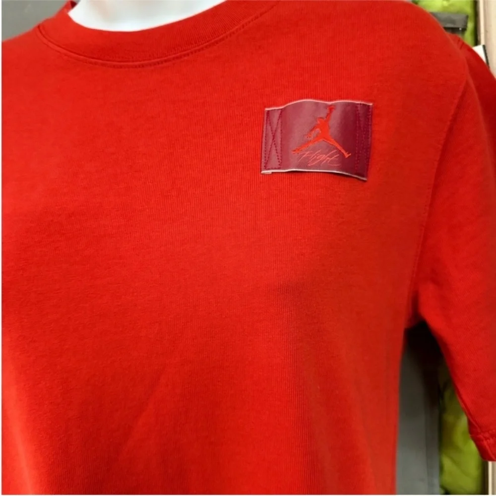 Jordan Essentials Flight T-Shirt Dress With Pockets NWOT - Picture 9 of 12